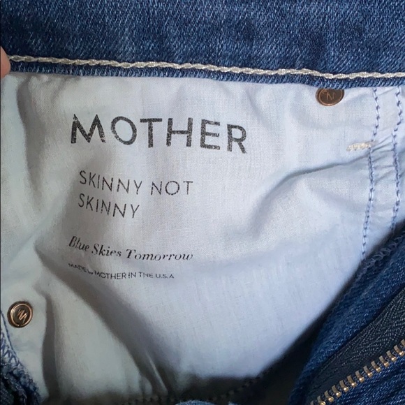 Mother jeans size 27 skinny not skinny - Picture 5 of 8